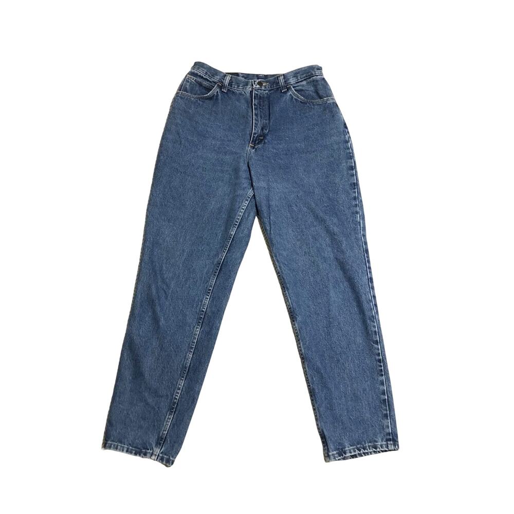 Mom Jeans Vintage Gitano Jeans 14 Medium Wash Cotton Hi Waist Relaxed Fit